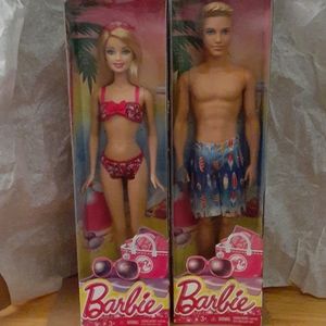 Ken & Barbie Boxed Doll Set